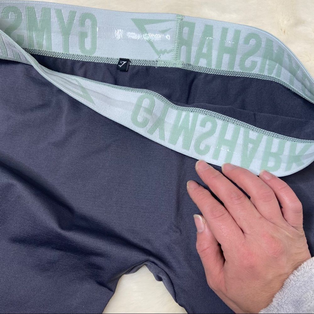 Gymshark gray fit leggings tight medium - Picture 5 of 6